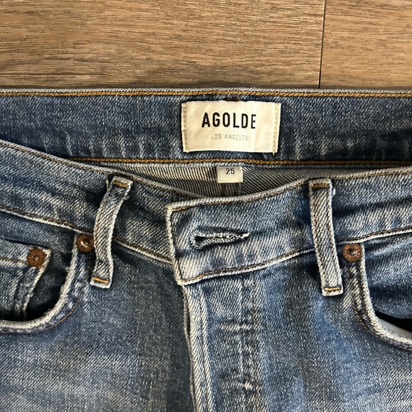 AGOLDE | Nico High Rise Slim Jeans - Picture 3 of 7